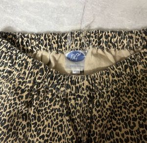 cheetah leopard print y2k trousers 🐆