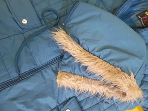 Stylish Blue Padded Jacket