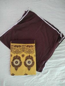 Suit Material for Women, Yellow