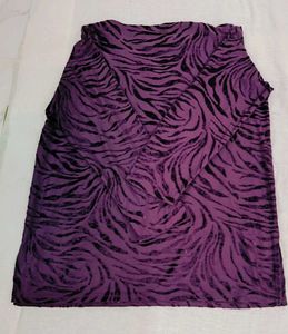 Purple Long Sleeve Top