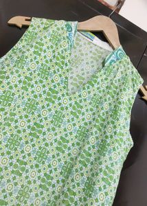 Green Printed Kurti For Girl Or Woman 36 Bust