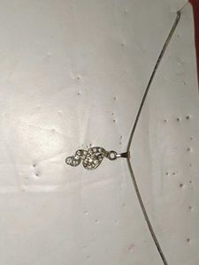 Combo Of Ear rings With Pendant Chain