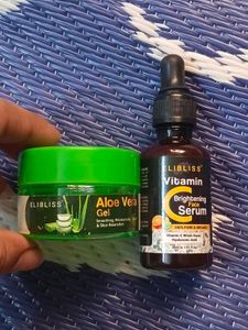 Elibliss Vitamin Serum + Aloevera Gel