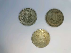 Rare Scared Old 1 Rupee Coins