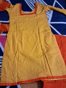 Yellow Ethnic Kurta