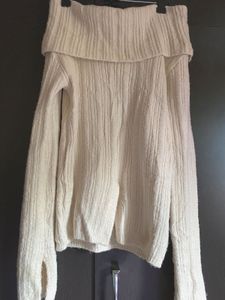 🤍Chic White Off-Shoulder Top | Free Size