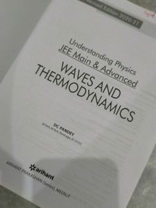 Waves And Thermodynamics By DC PANDEY