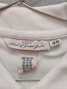 H&amp;M L.O.G.G. White Tshirt