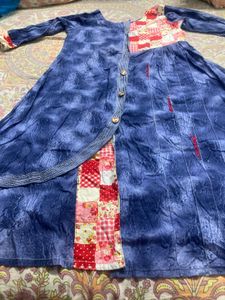 Pure Cotton Long Nice Jeans FrockFrock