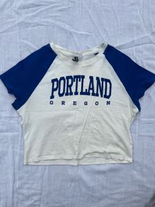 Portland Oregon Cropped Tee