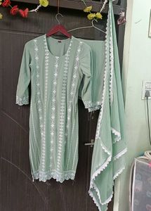 Elegant Green Kurta Set