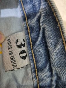 Wide Leg Denim Jeans