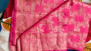 Elegant Pink Saree