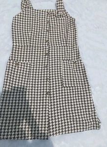 Houndstooth Mini Dress