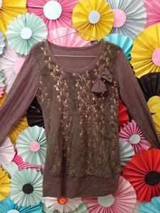 Woollen Stary Top