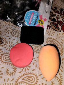 Blender With Face Powder Puff