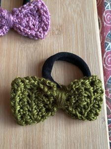Crochet Hair Tie Pack Of 3