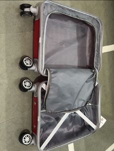 Red Mindesa Suitcase- New