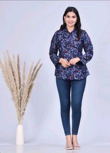 Floral Print Highly Rated Short Shirt 🔥