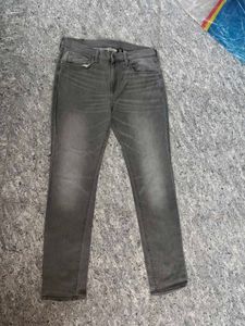 H&amp;M Gray Slim Fit Jeans