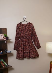 Floral Print Mini Dress