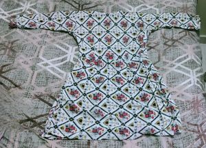 Patterned Casual Dress