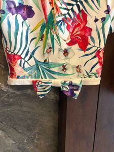 Floral Print Crop Top