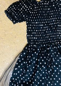 Black Polka Dot Dress