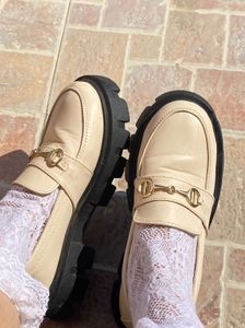Chunky Lug Sole Loafers
