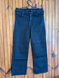 Black Cotton Jeans 👖