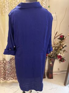Blue Button-Down Shirt