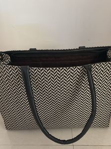 Chic Patterned Tote Bag