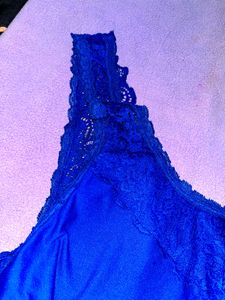 Royal Blue Lace Bralette