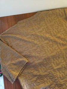 Textured Brown Tee