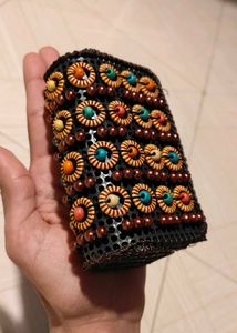 Boho Beaded Mini Pouch