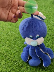 Blue Octopus Plush Toy