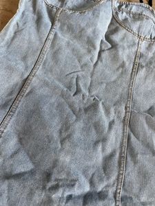 Denim tube dress Small