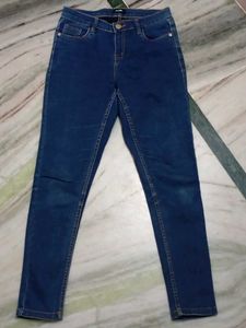 Dark Blue Denim Jeans