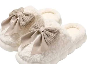 Cute Bow Slippers