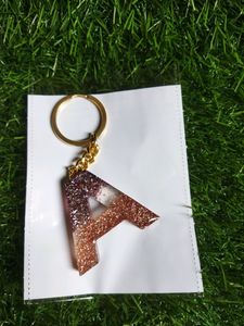Handmade Alphabet Keychain