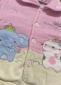 Pink Colour Suit For Baby Girl