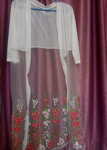 Last Offer..Beautiful Embroidered Shrug Totally Ne