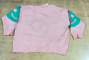 Cute 'Smile' Knitted Sweater