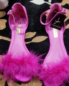 Imported Fur Flats