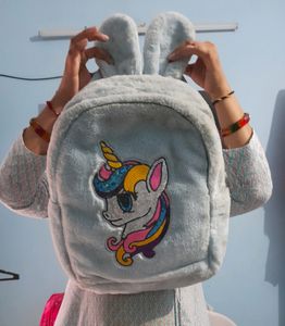 kids unicorn picnic bag