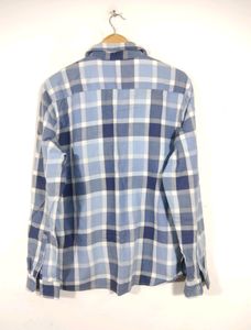 Zudio Blue Checks Slim Fit Shirt (men's)