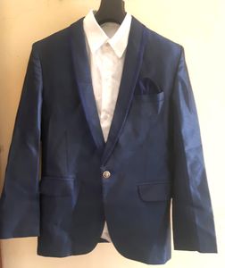 Navy Blue Coat And Suit