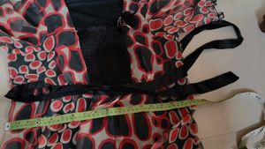 Animal Print Party Top For Women