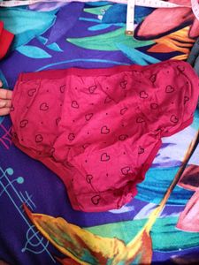 Heart Print Panties
