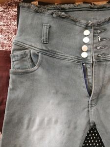 Cute Kitty Cat Jeans